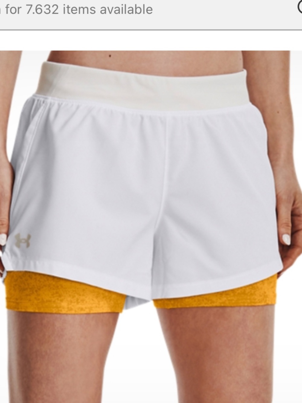 Under Armour 2-in-1 Tennis/Athletic Shorts, M, NWT!